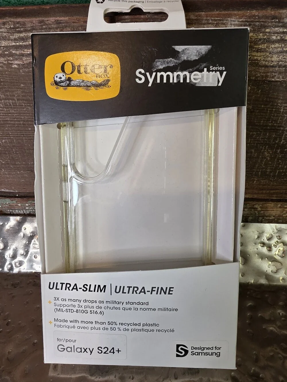 OtterBox Symmetry Clear Case Samsung Galaxy S24+ Ultra Slim, NWT